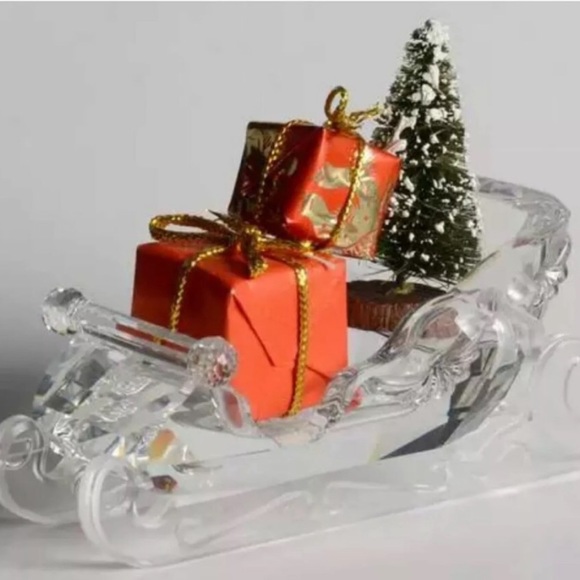 Swarovski Austria SLEIGH PRESENTS CHRISTMAS TREE - Picture 1 of 9